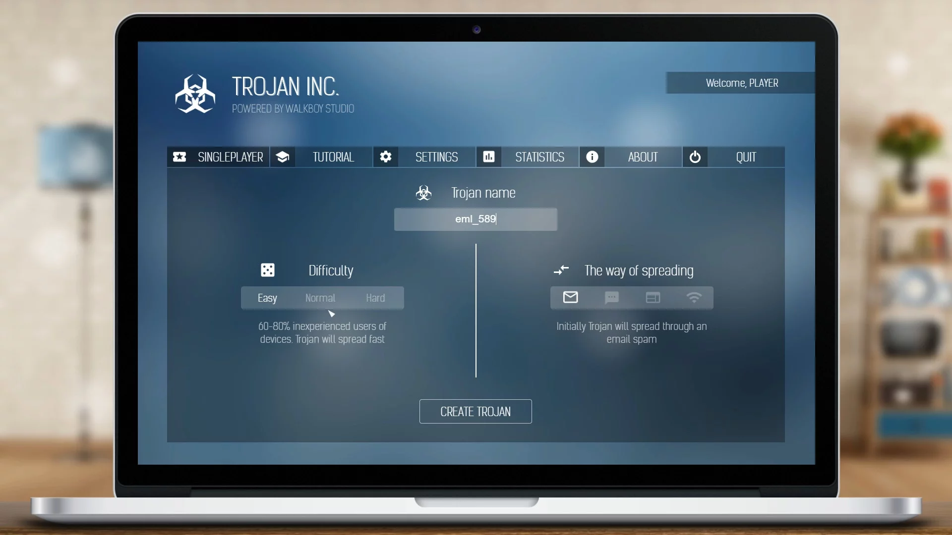 Изображение игры: Trojan Inc.