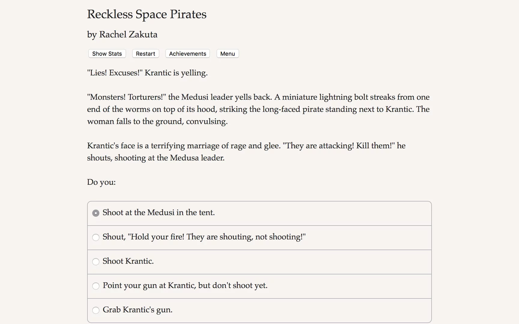 Изображение игры: Reckless Space Pirates