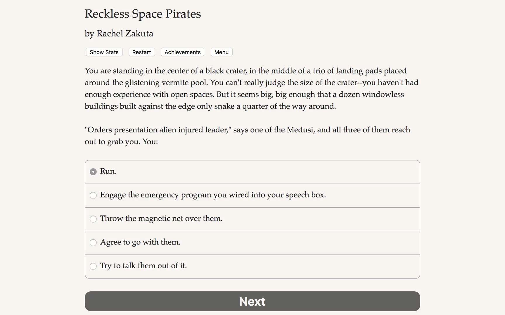 Изображение игры: Reckless Space Pirates