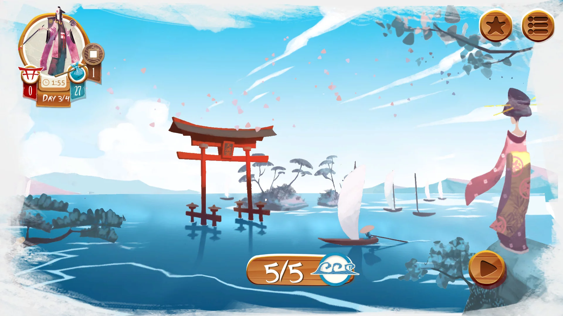 Изображение игры: Tokaido