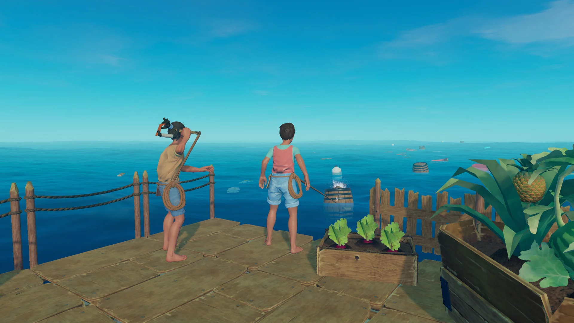 Изображение игры: Raft