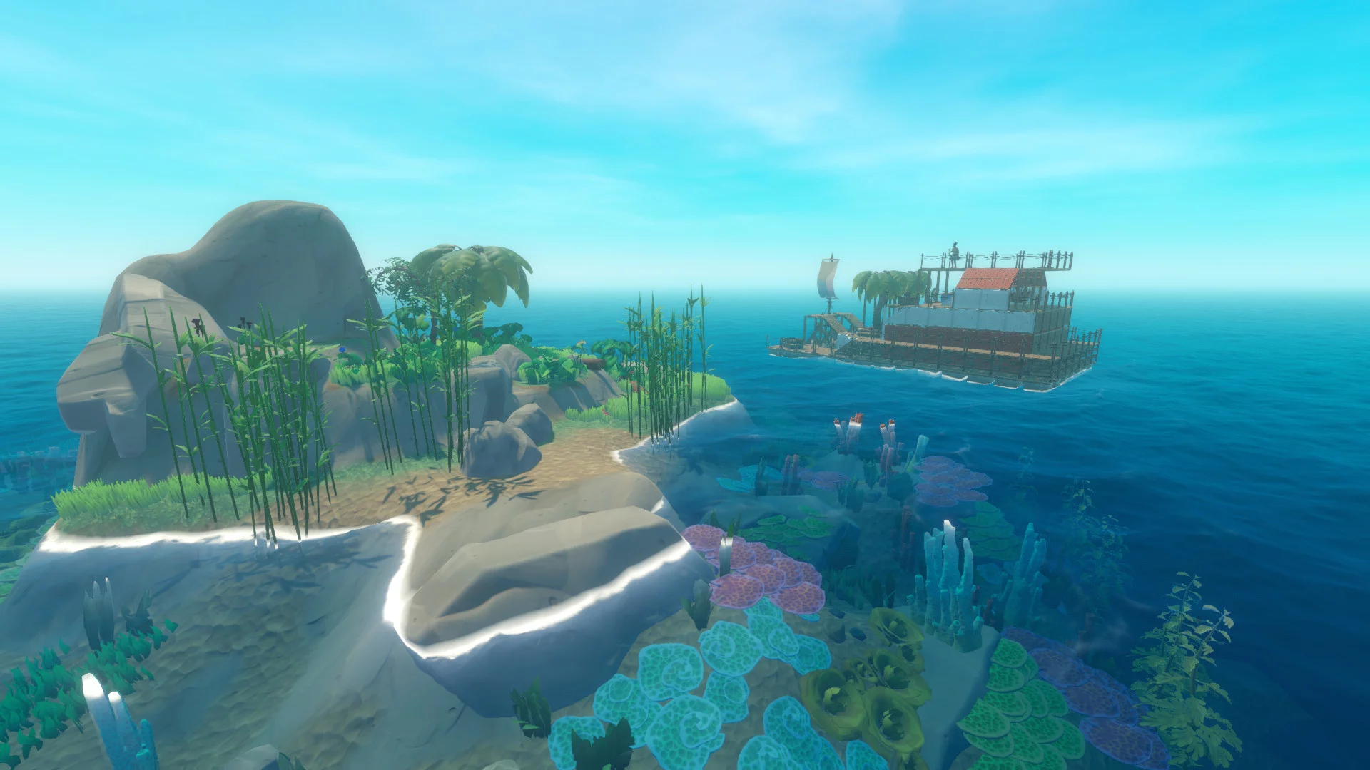 Изображение игры: Raft