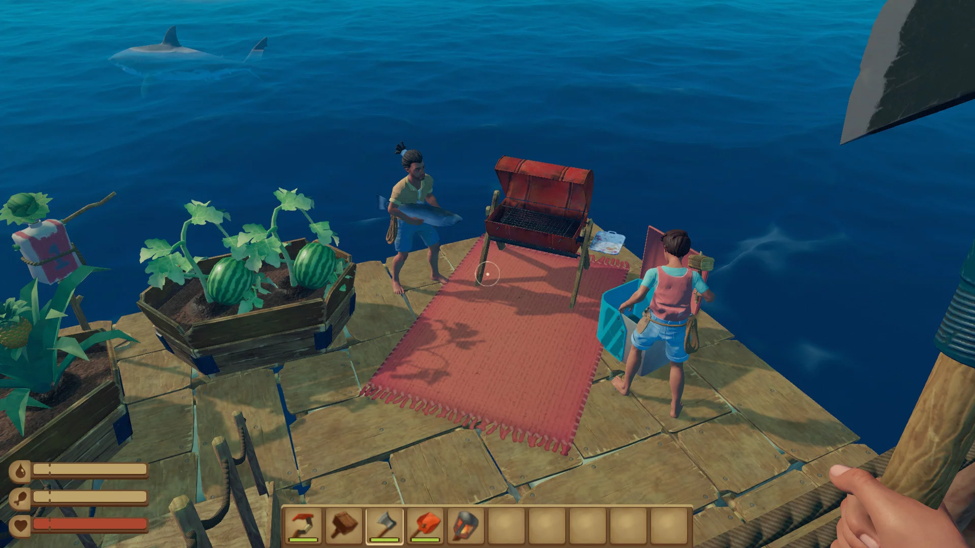 Изображение игры: Raft