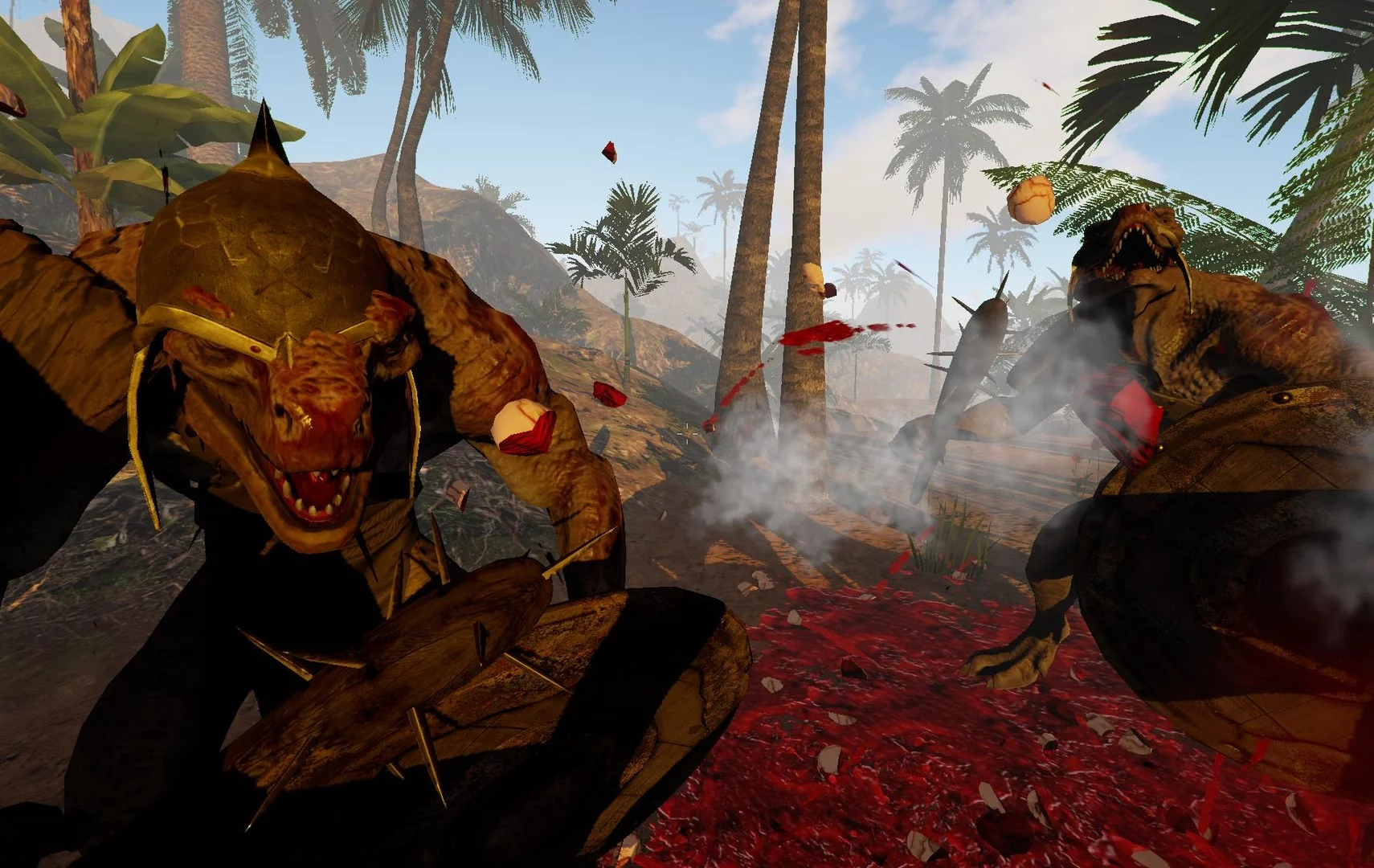 Изображение игры: Dinosaur Hunt First Blood