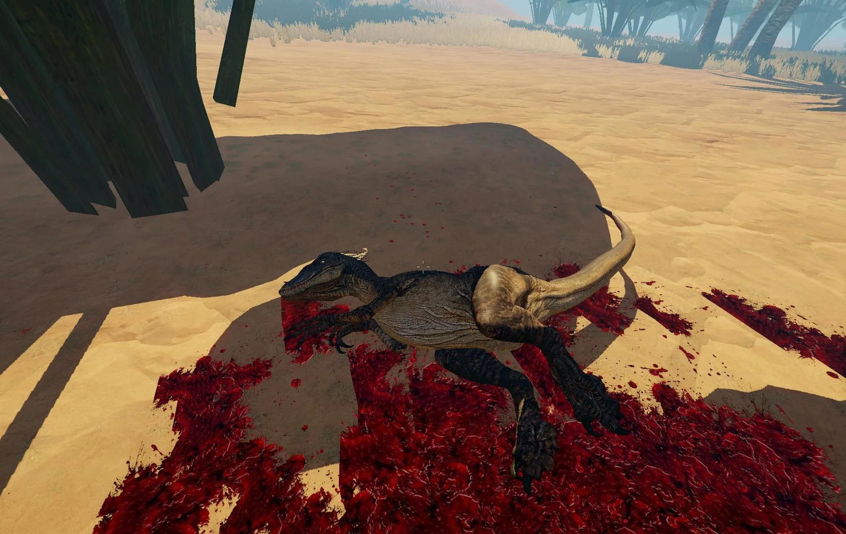 Изображение игры: Dinosaur Hunt First Blood