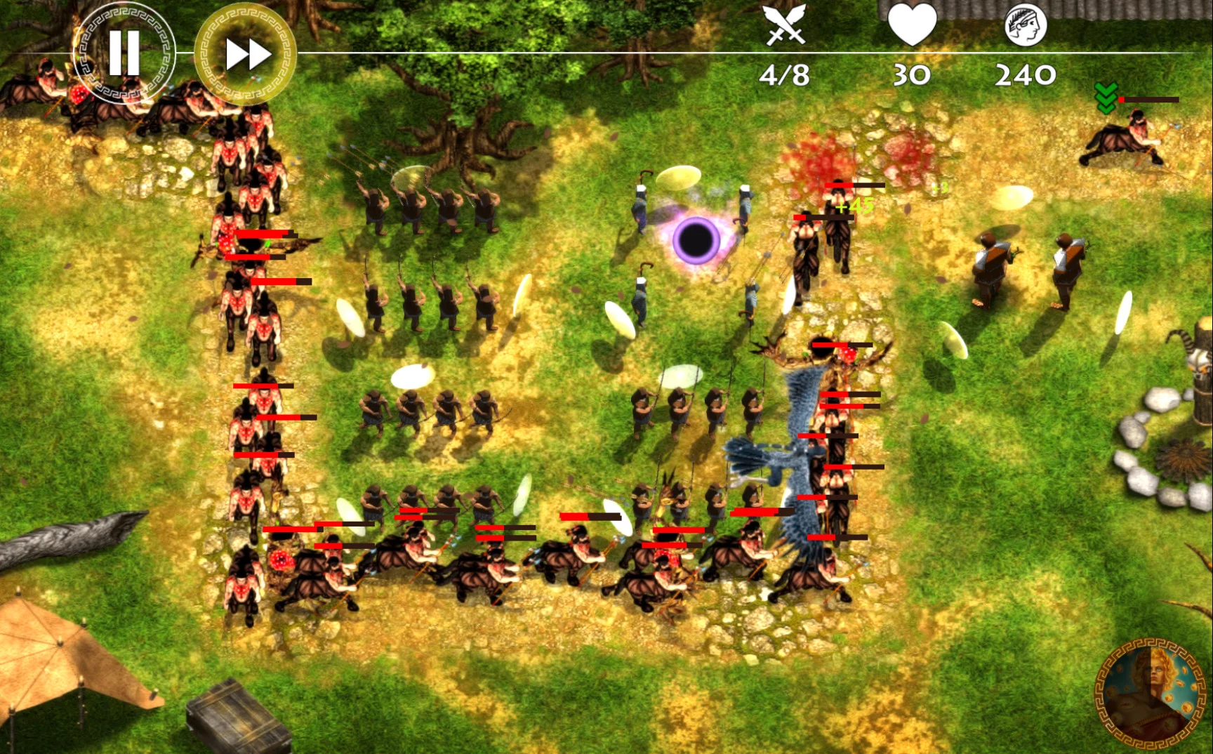 Изображение игры: Greece Defense TD