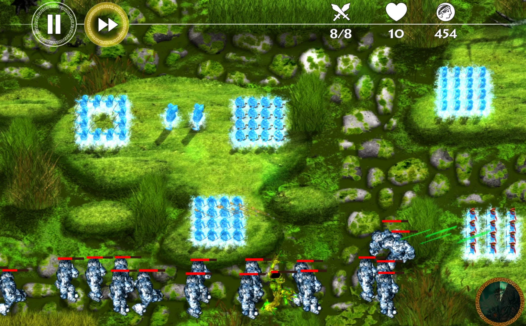 Изображение игры: Greece Defense TD