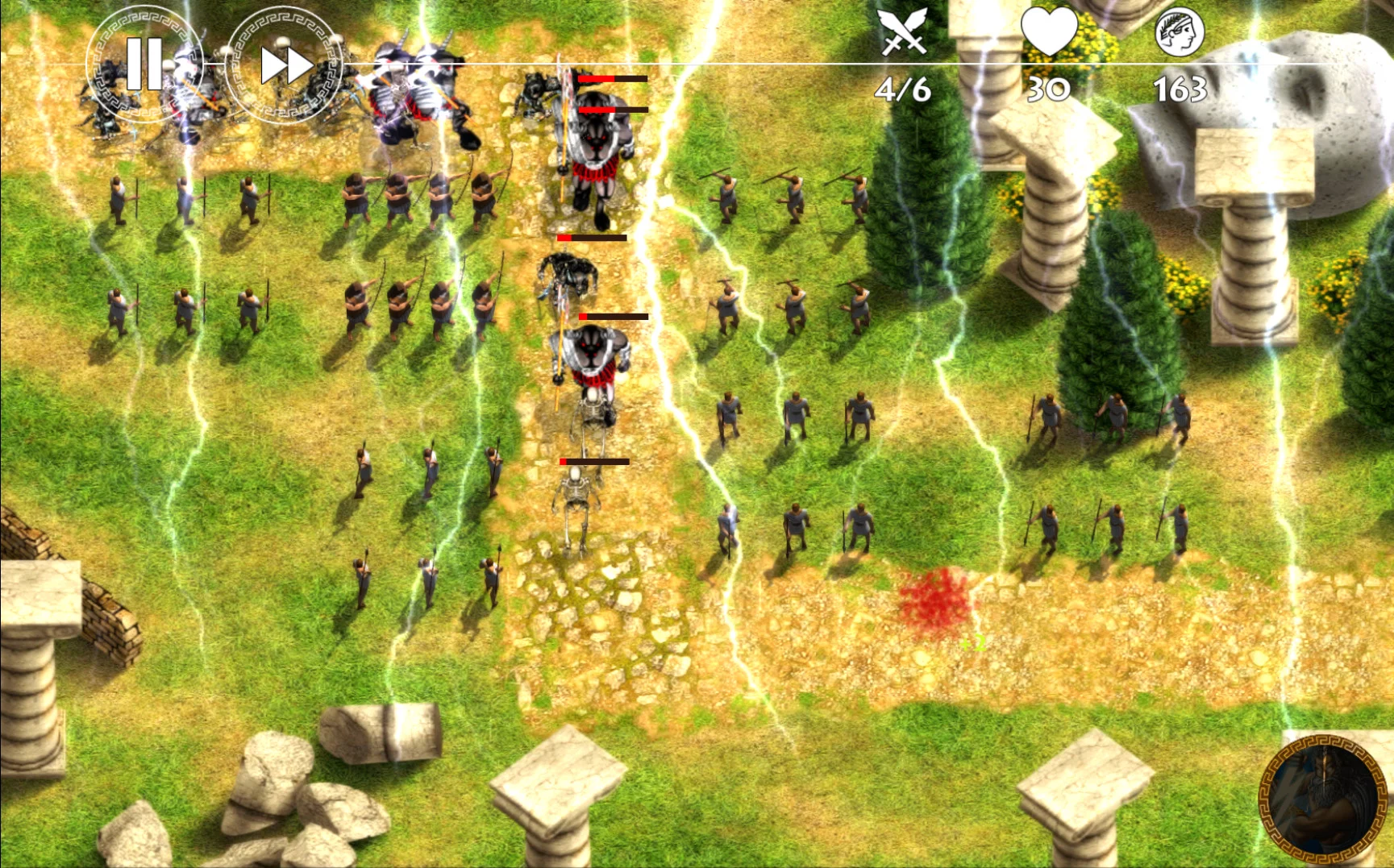 Изображение игры: Greece Defense TD