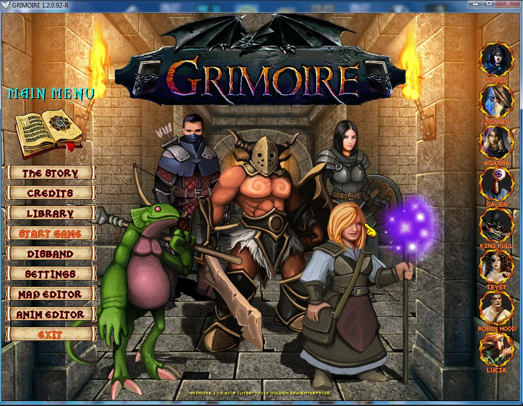 Изображение игры: Grimoire : Heralds of the Winged Exemplar (V2)