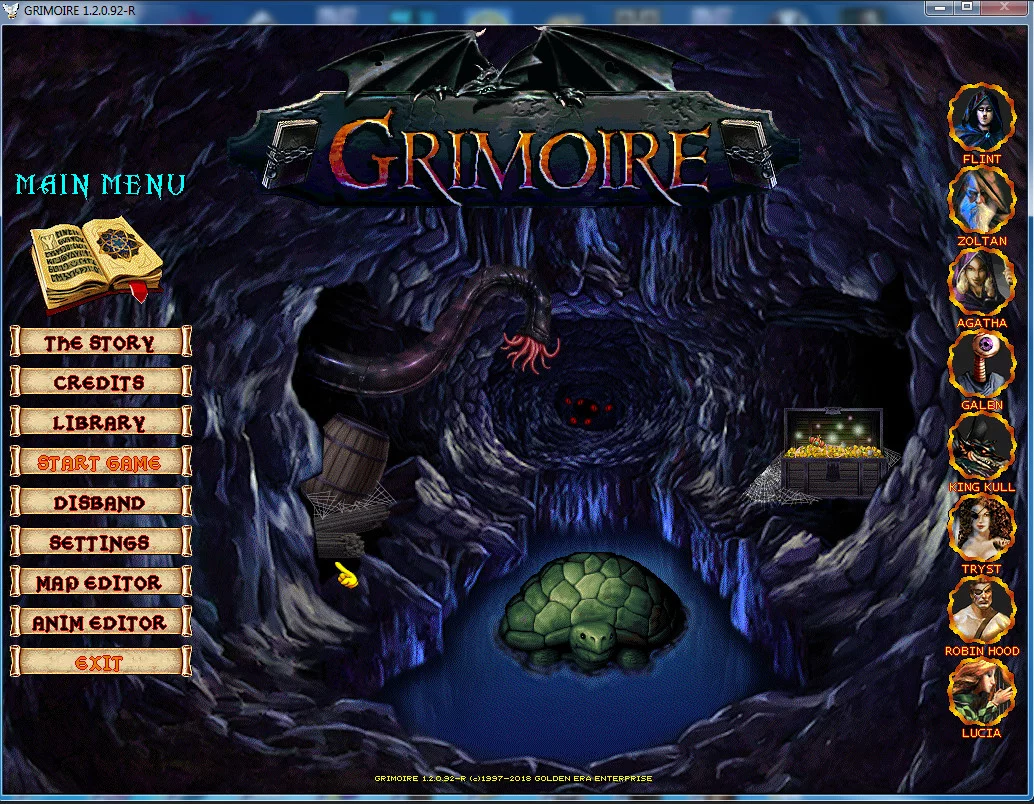 Изображение игры: Grimoire : Heralds of the Winged Exemplar (V2)
