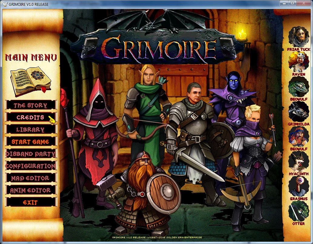 Изображение игры: Grimoire : Heralds of the Winged Exemplar (V2)