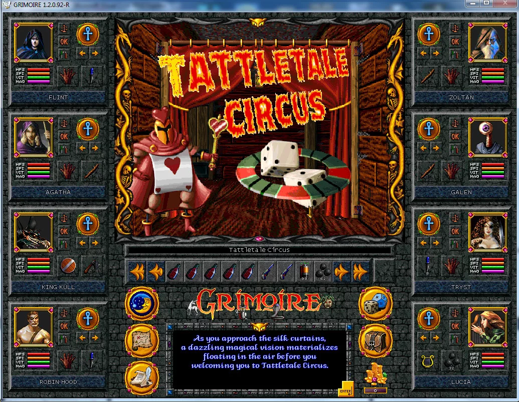 Изображение игры: Grimoire : Heralds of the Winged Exemplar (V2)