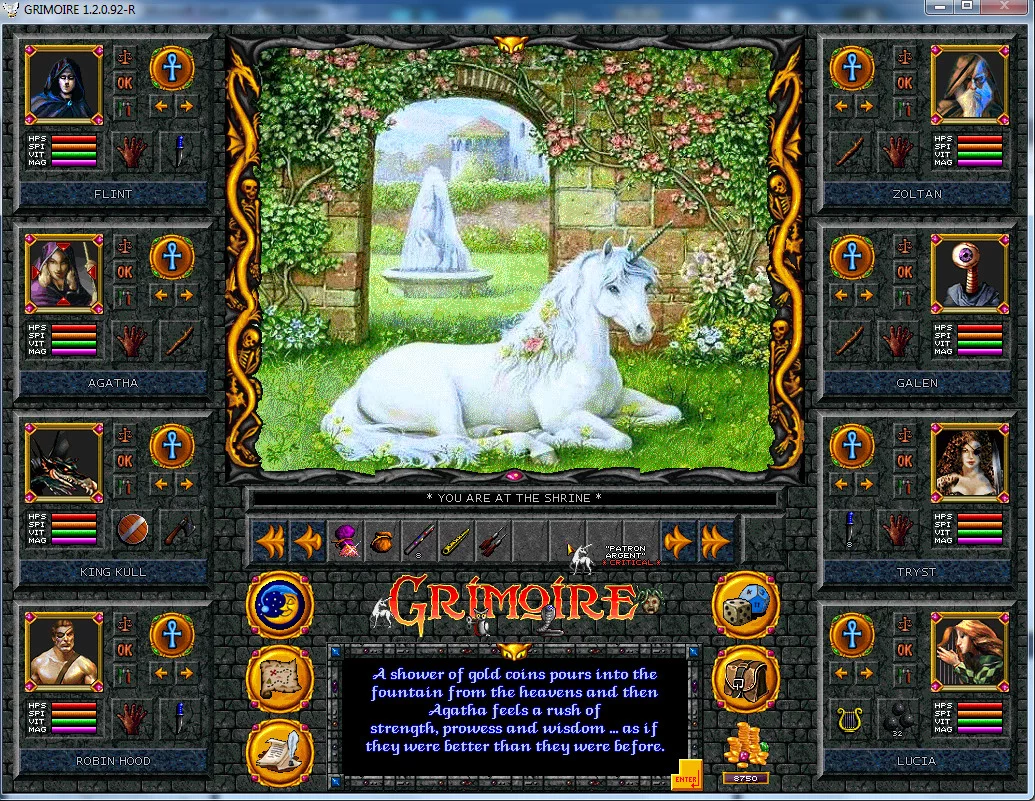 Изображение игры: Grimoire : Heralds of the Winged Exemplar (V2)