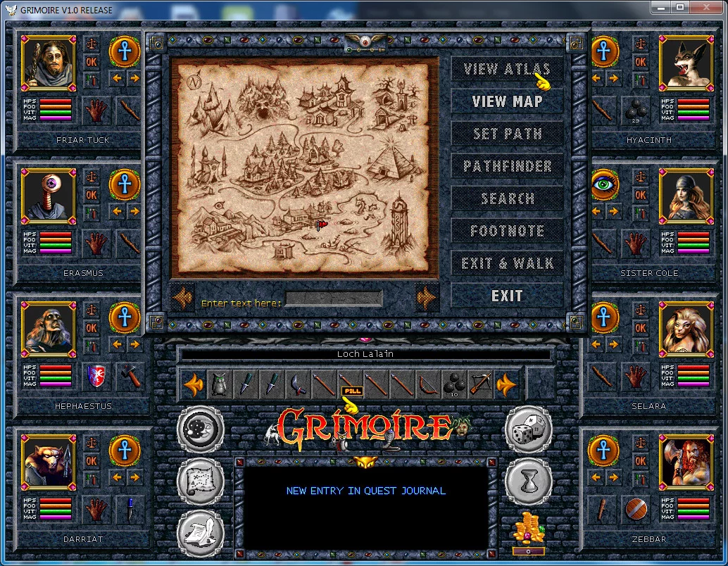 Изображение игры: Grimoire : Heralds of the Winged Exemplar (V2)