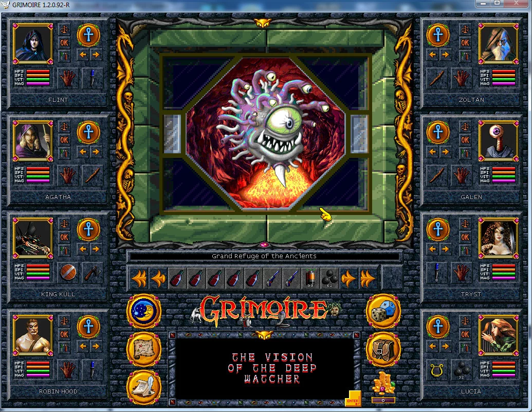 Изображение игры: Grimoire : Heralds of the Winged Exemplar (V2)
