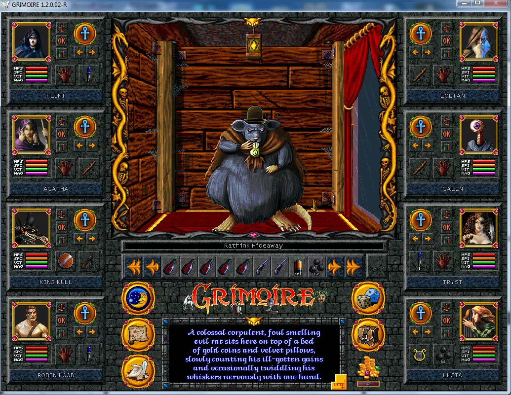 Изображение игры: Grimoire : Heralds of the Winged Exemplar (V2)