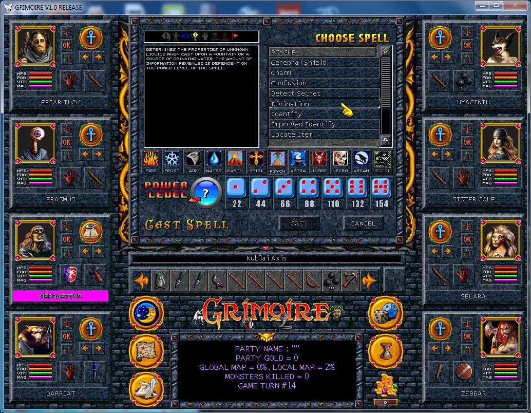 Изображение игры: Grimoire : Heralds of the Winged Exemplar (V2)