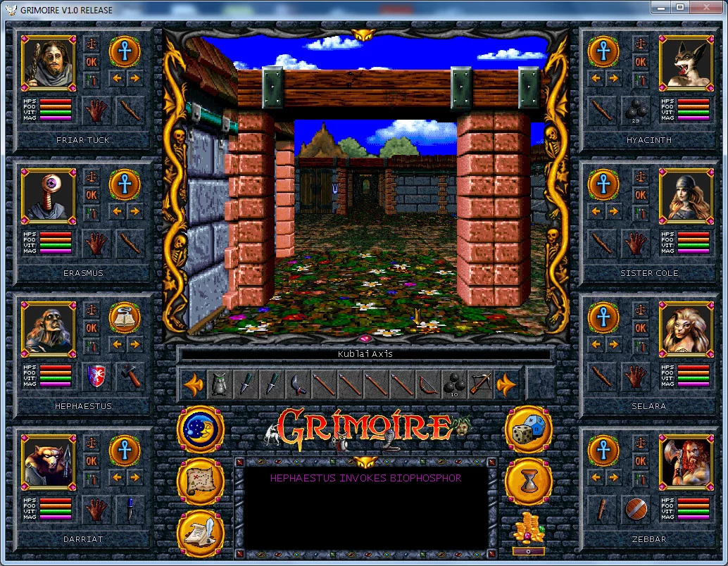 Изображение игры: Grimoire : Heralds of the Winged Exemplar (V2)