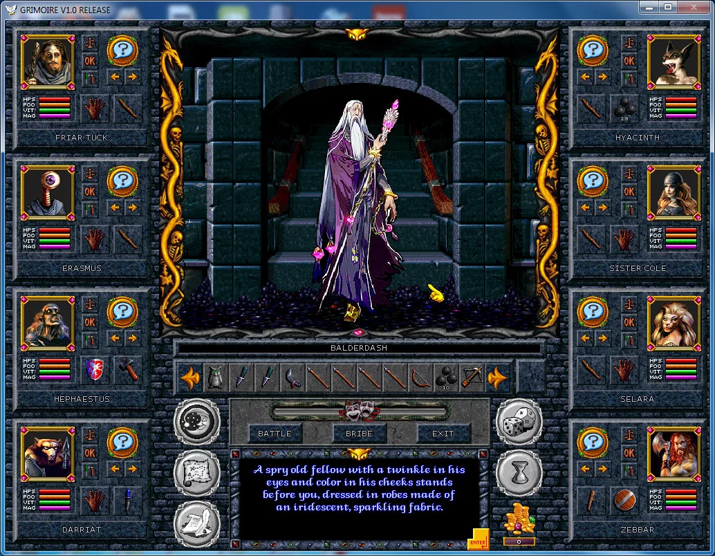 Изображение игры: Grimoire : Heralds of the Winged Exemplar (V2)