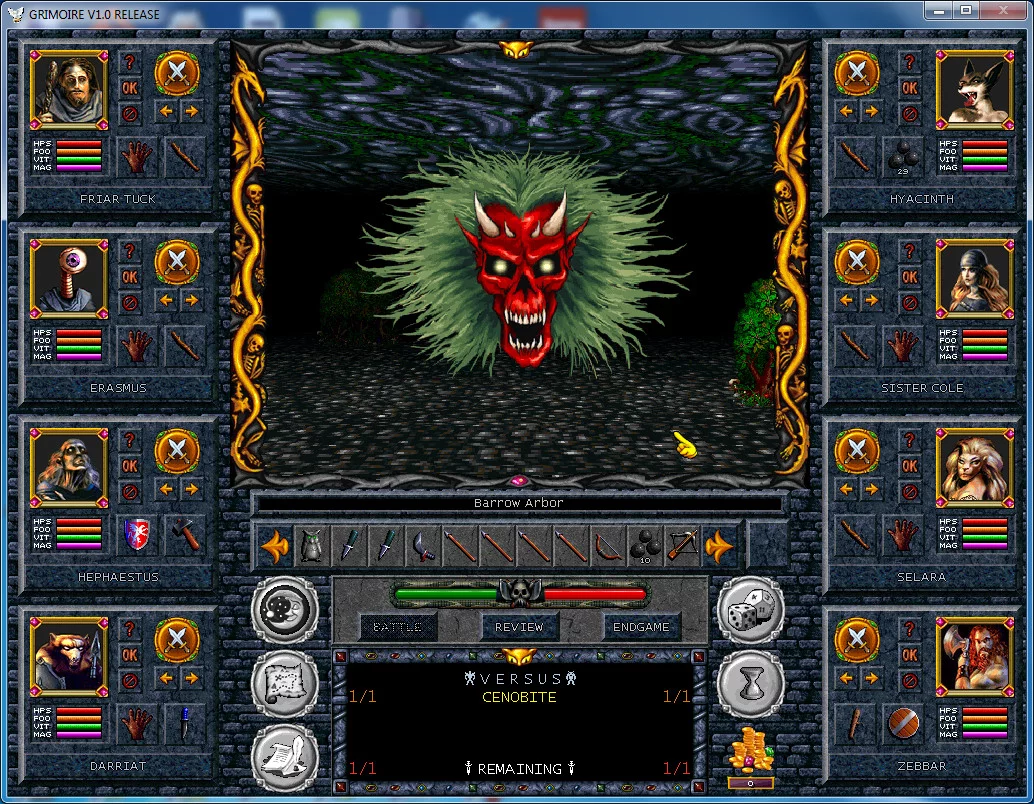 Изображение игры: Grimoire : Heralds of the Winged Exemplar (V2)