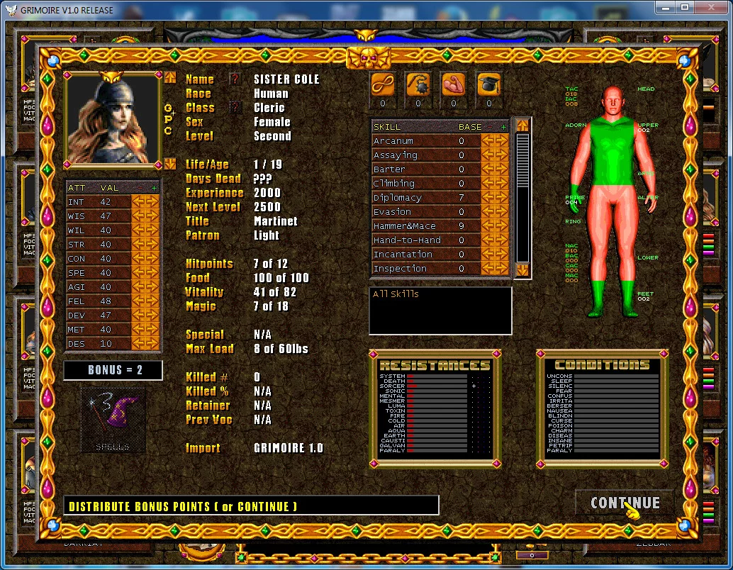 Изображение игры: Grimoire : Heralds of the Winged Exemplar (V2)