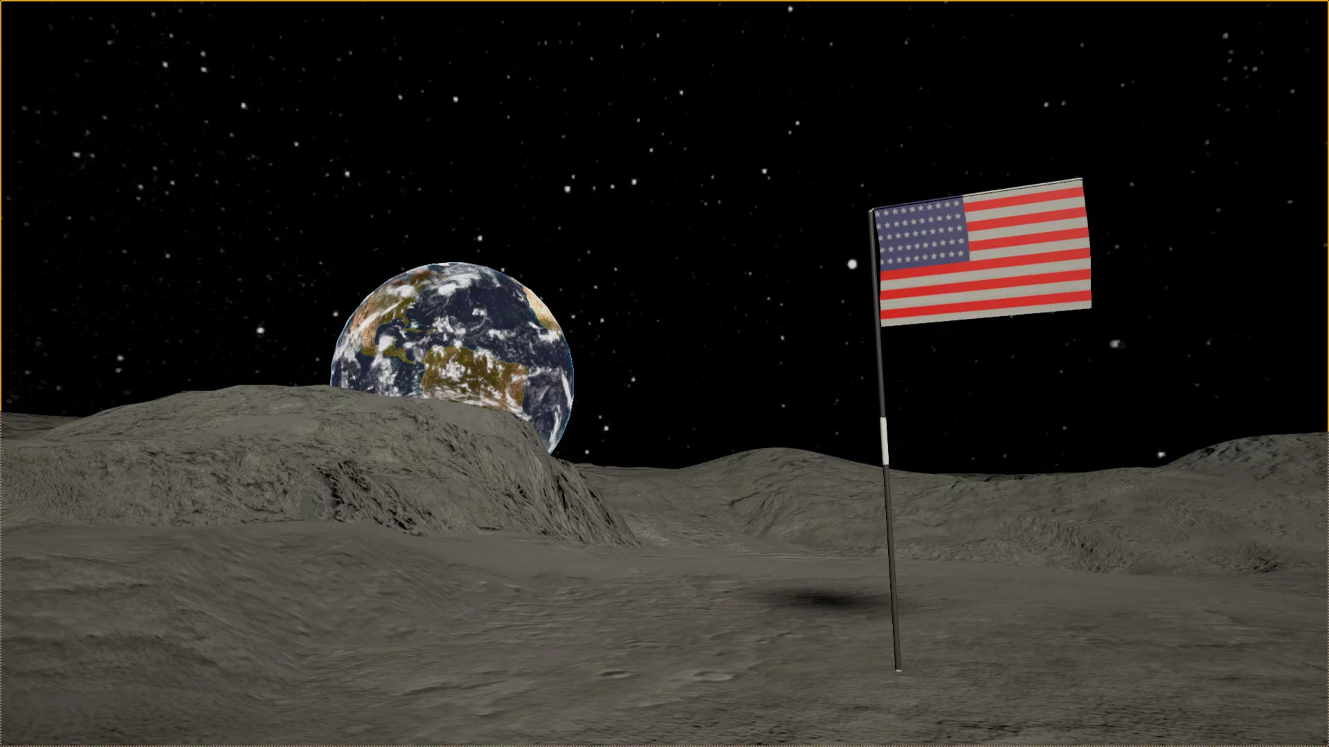 Изображение игры: Moon Landing VR