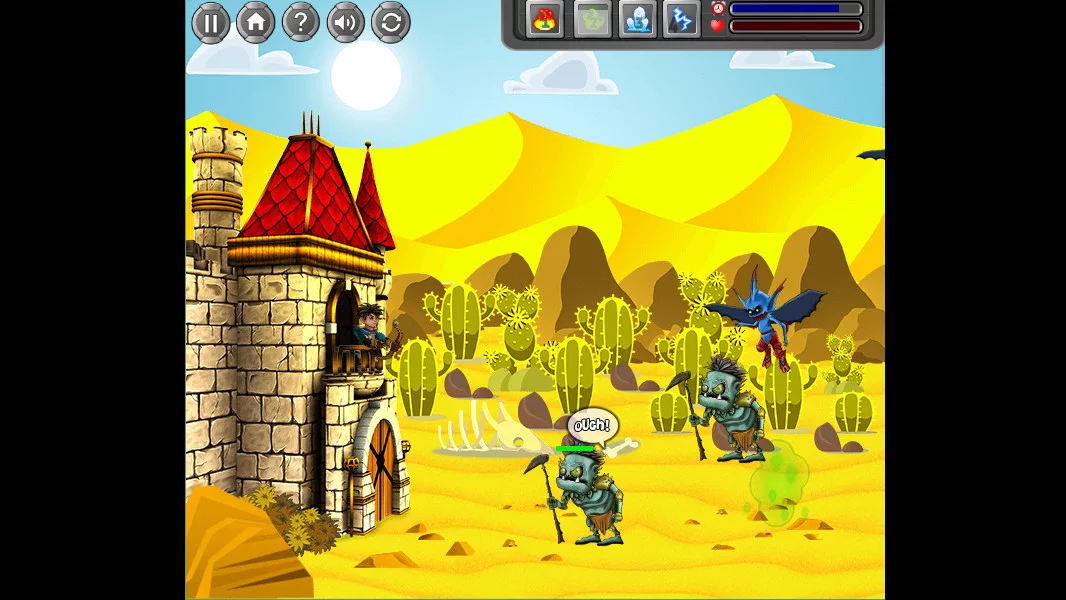 Изображение игры: Castle Defender