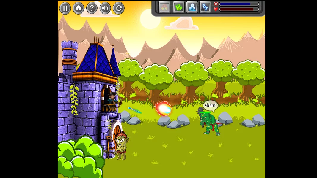Изображение игры: Castle Defender