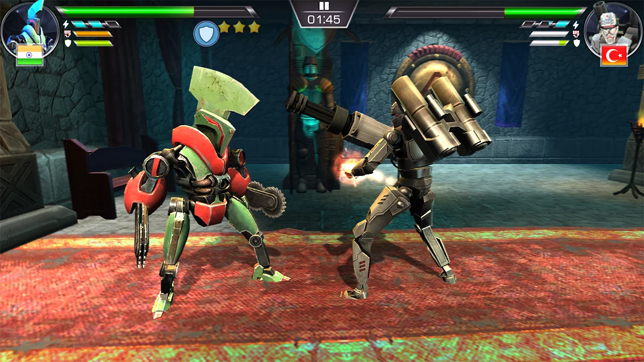 Изображение игры: Clash of Robots