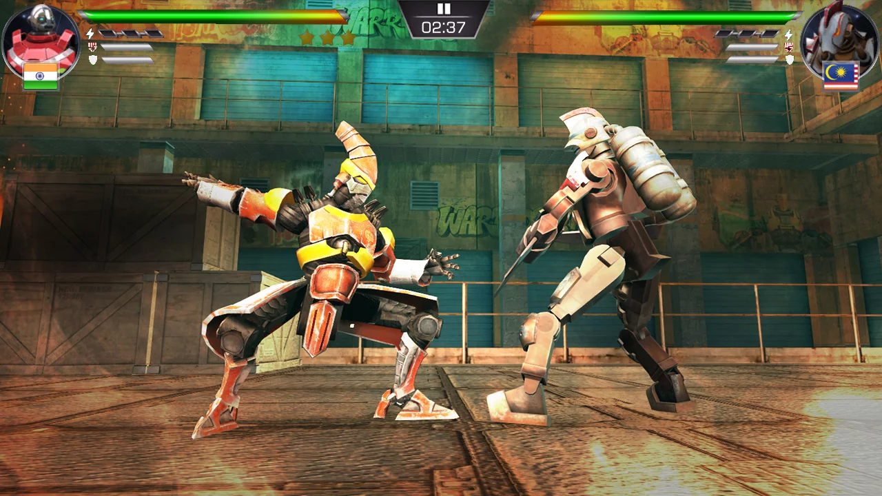 Изображение игры: Clash of Robots