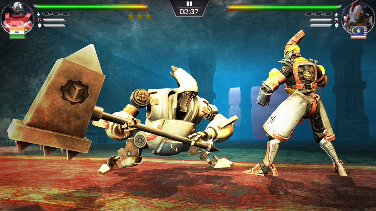 Изображение игры: Clash of Robots