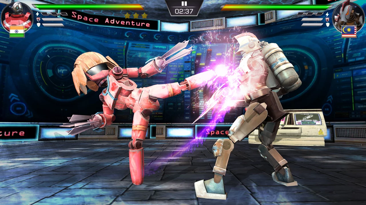 Изображение игры: Clash of Robots