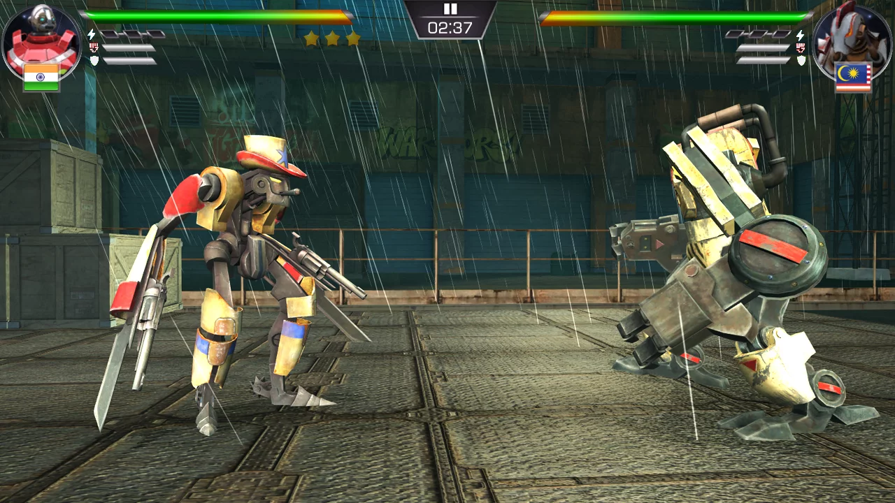 Изображение игры: Clash of Robots