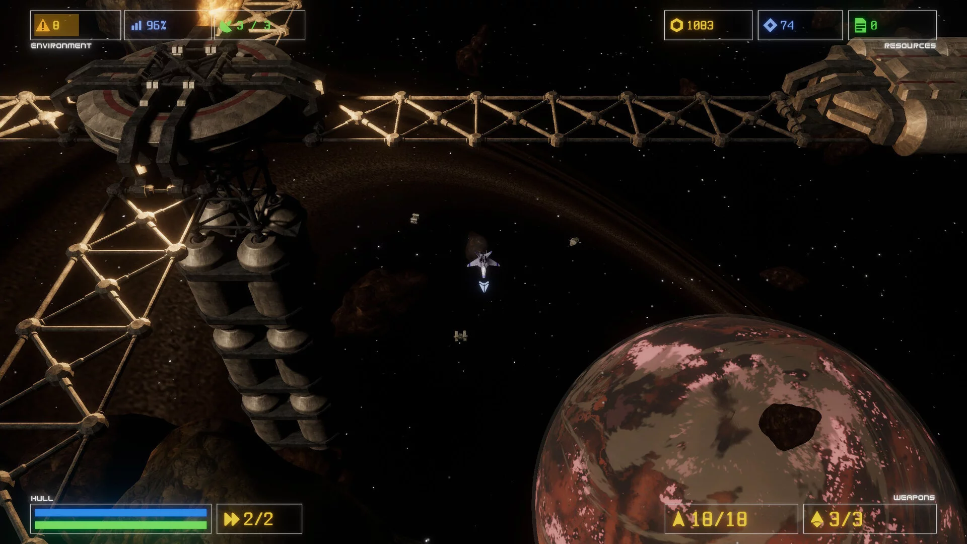 Изображение игры: Debris Field