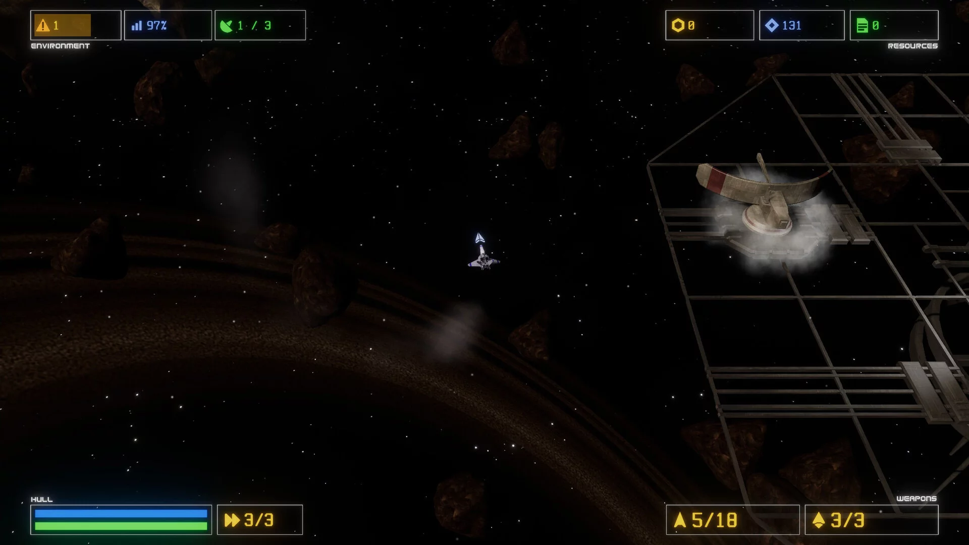 Изображение игры: Debris Field