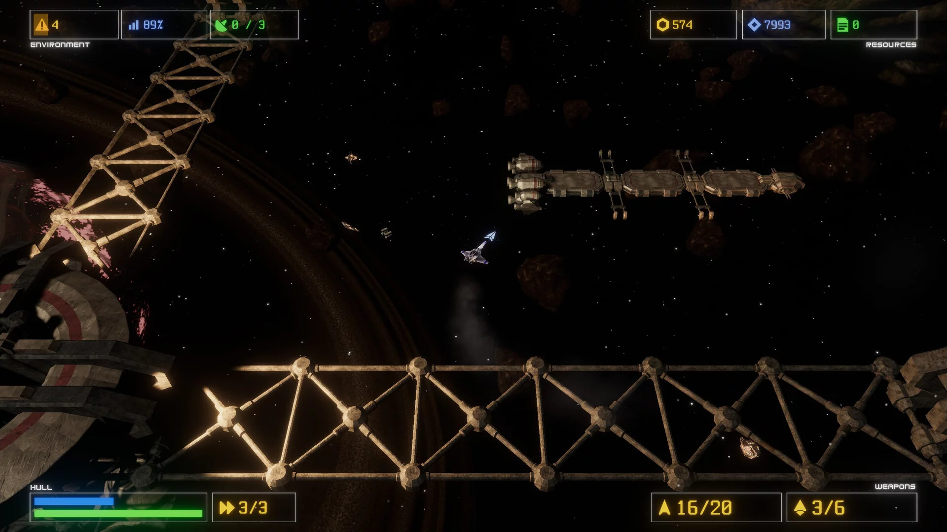 Изображение игры: Debris Field
