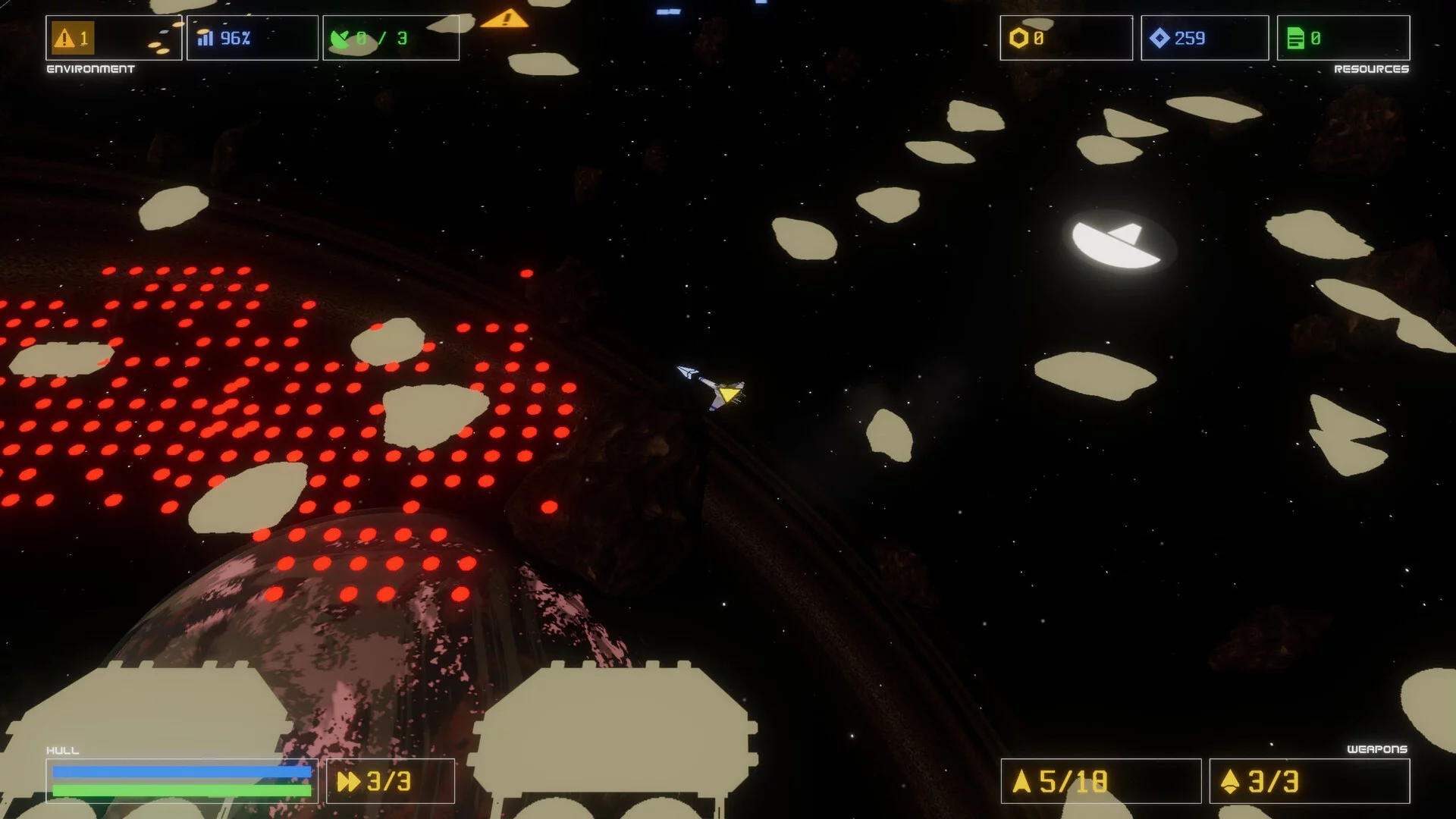 Изображение игры: Debris Field