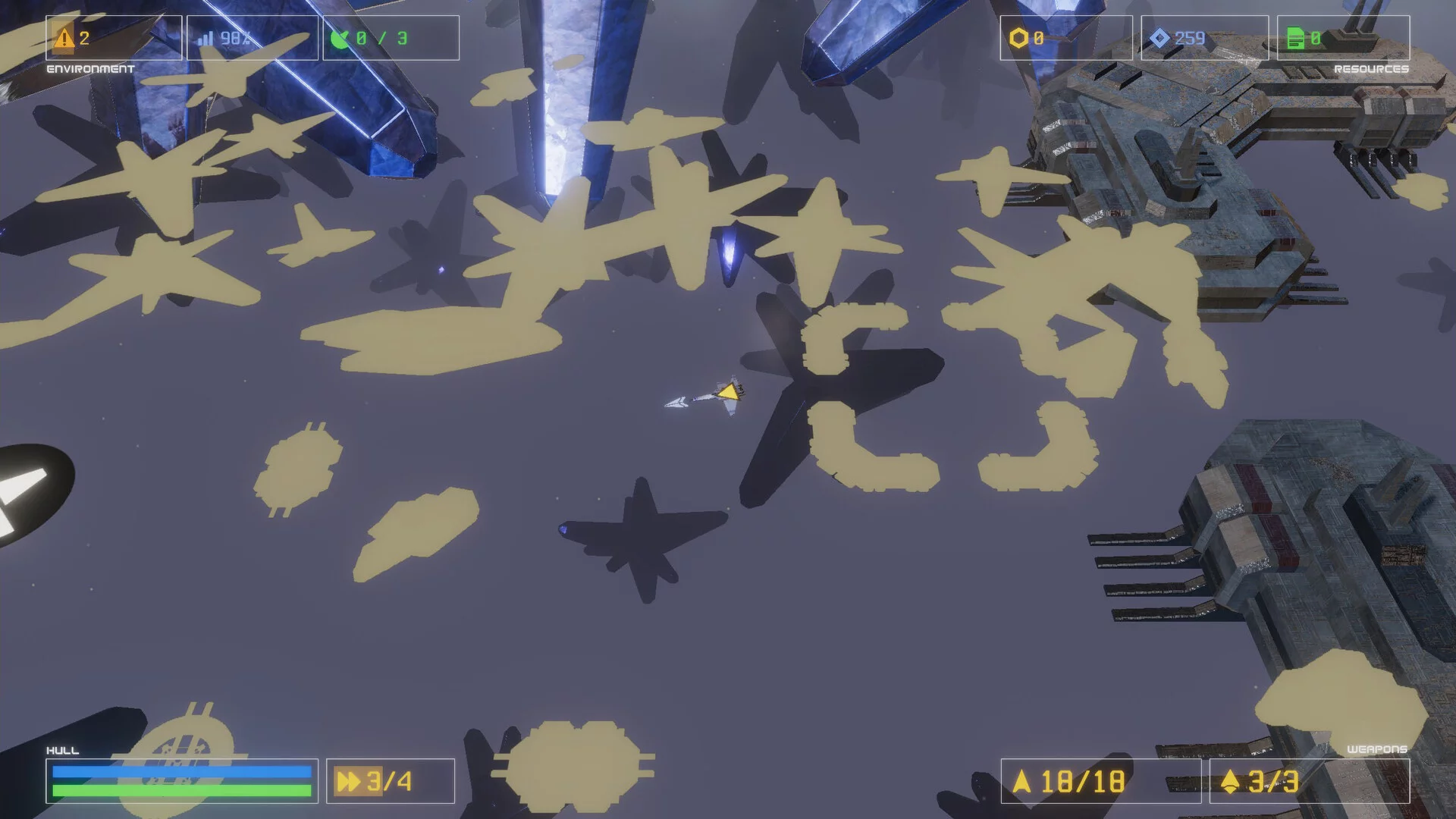Изображение игры: Debris Field
