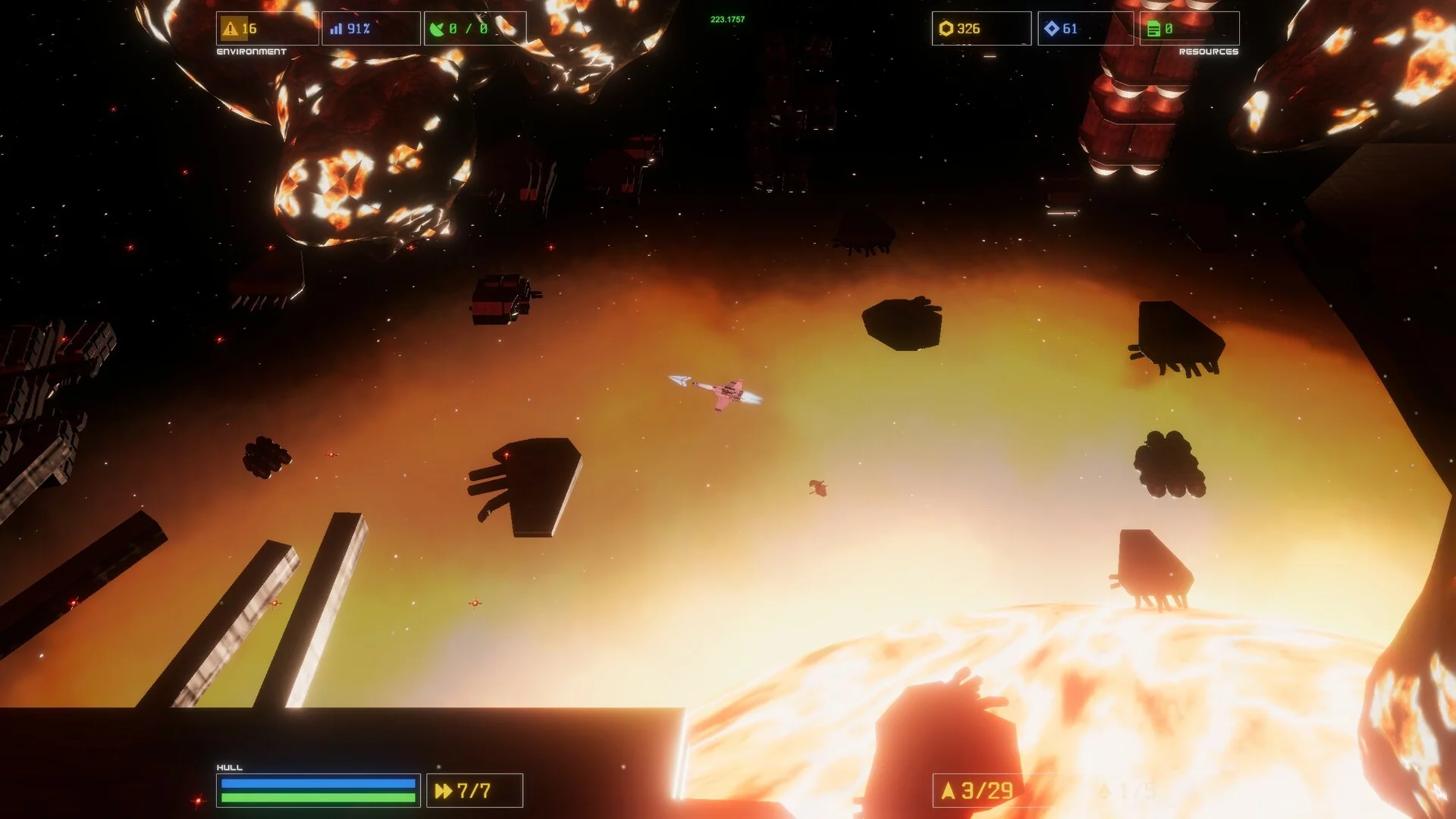 Изображение игры: Debris Field