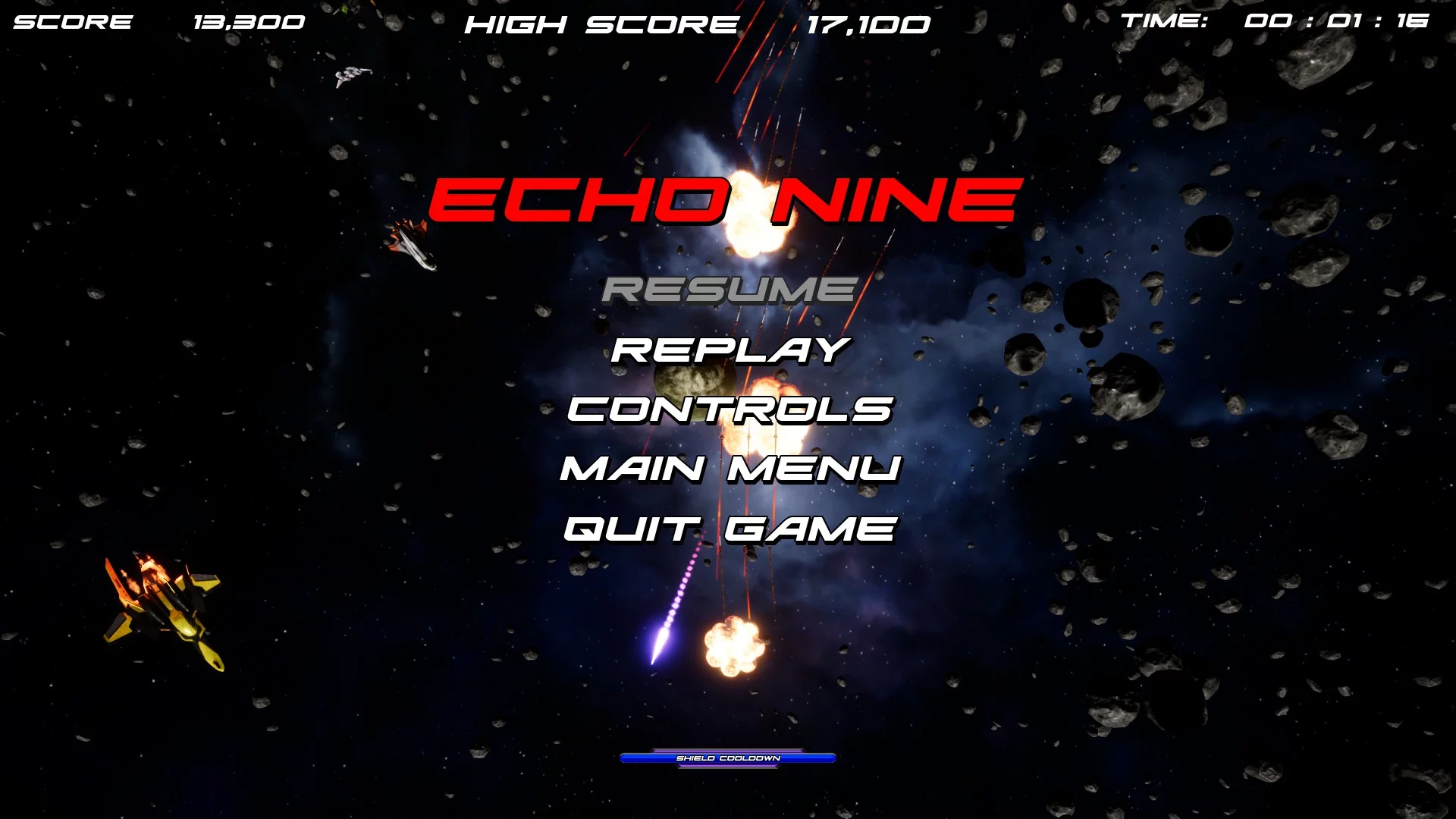 Изображение игры: Echo Nine