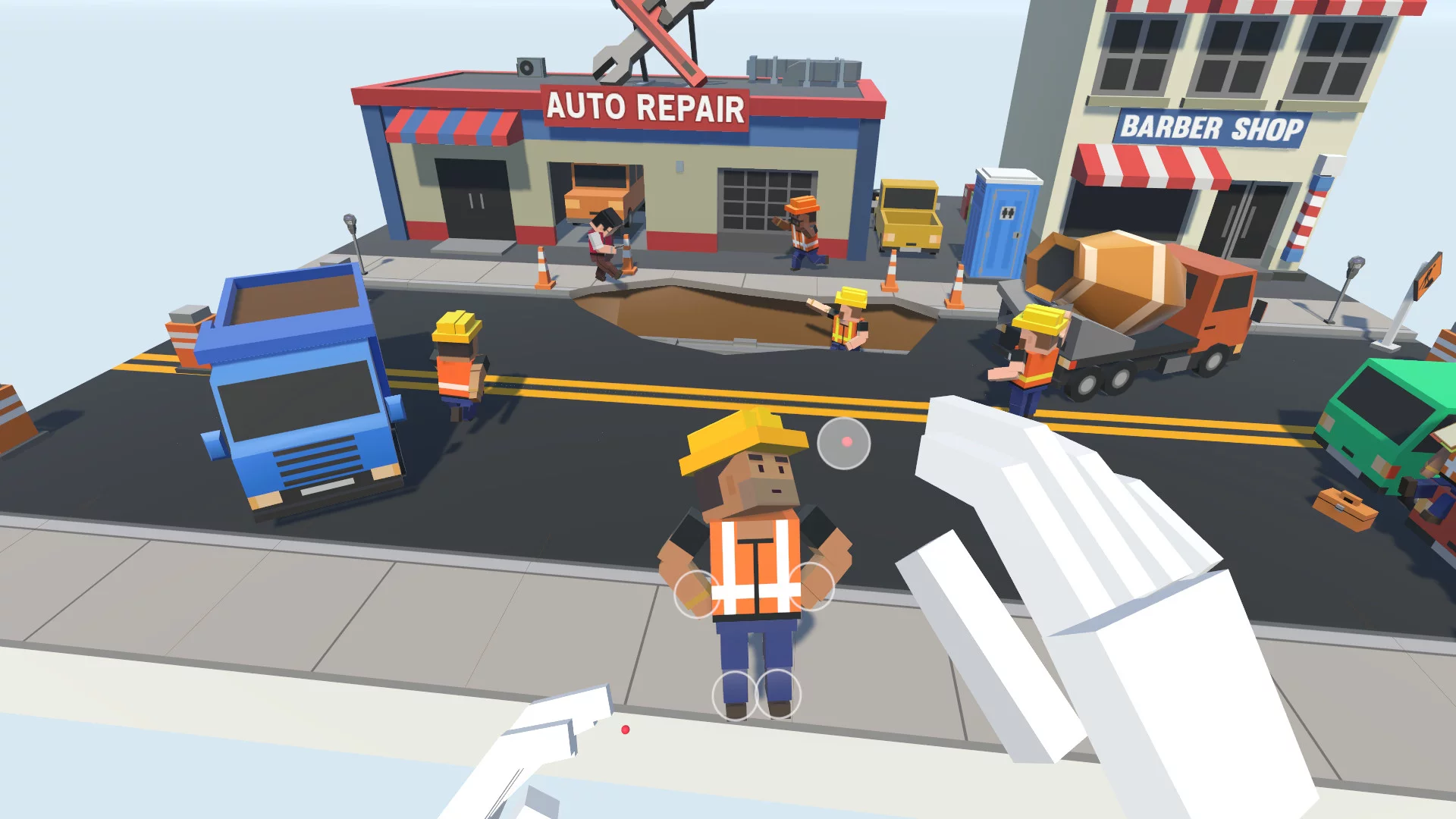 Изображение игры: Tiny Town VR
