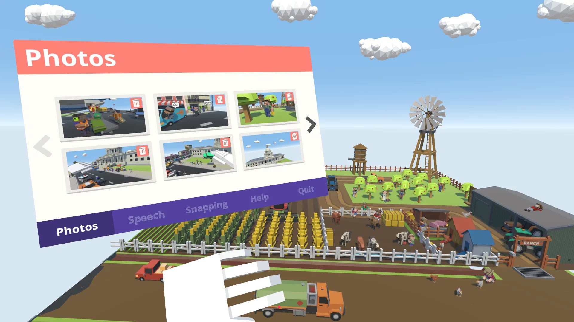 Изображение игры: Tiny Town VR