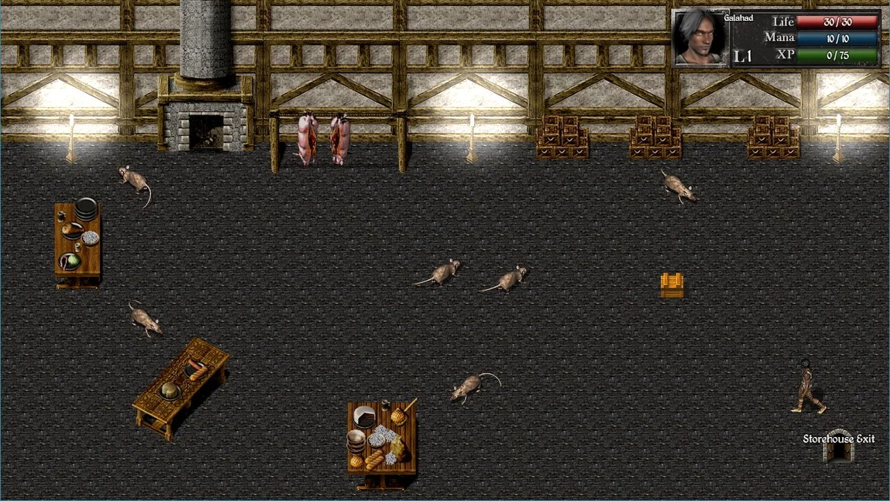 Изображение игры: Catacombs 1: Demon War