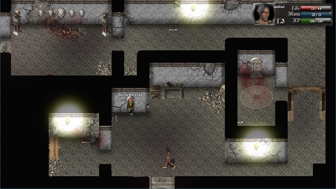 Изображение игры: Catacombs 1: Demon War