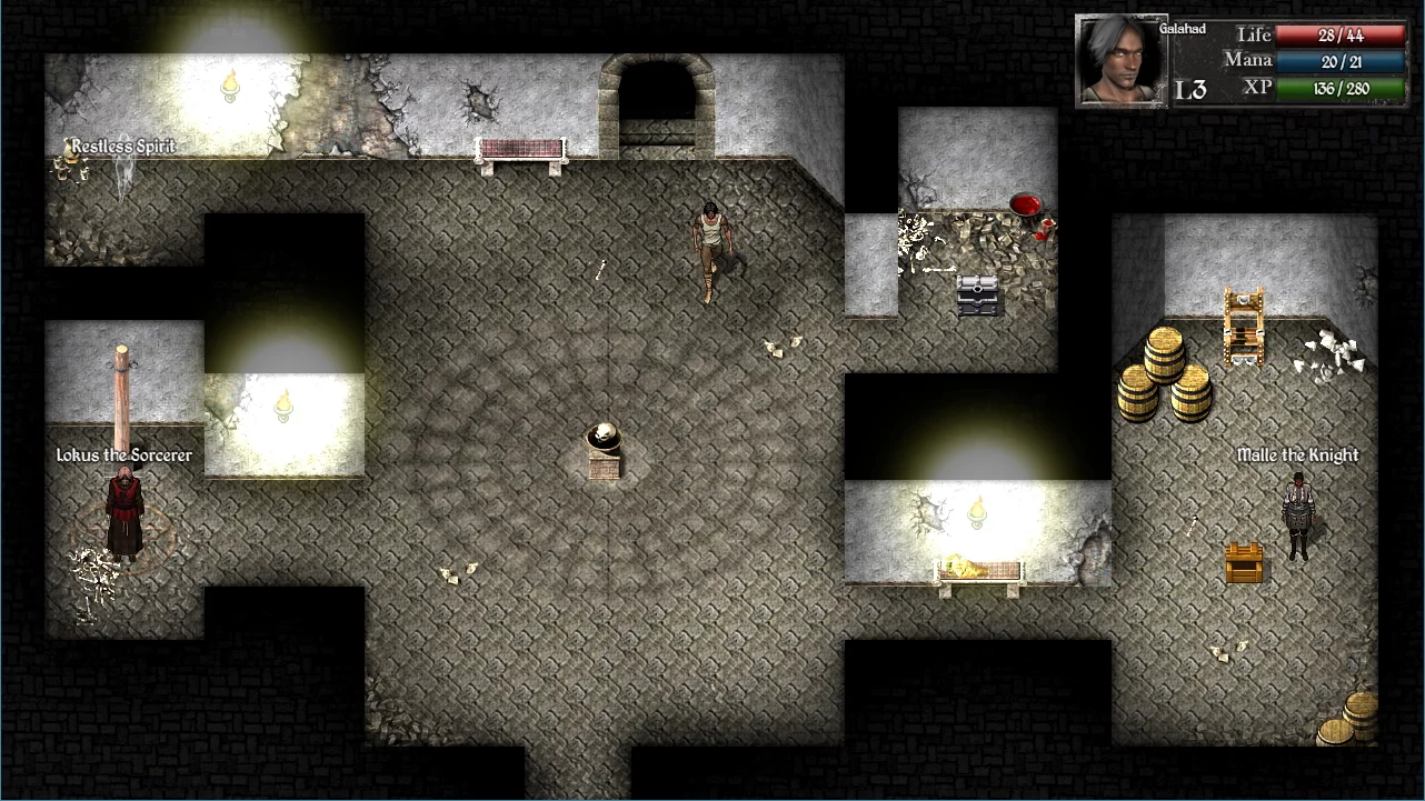 Изображение игры: Catacombs 1: Demon War
