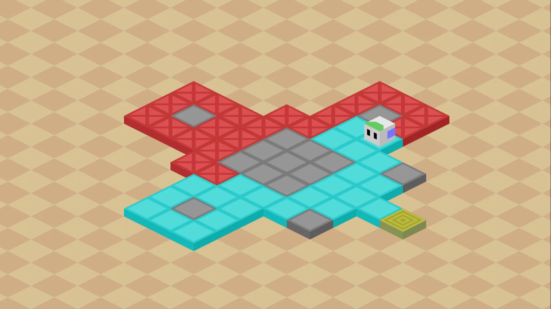 Изображение игры: Isotiles - Isometric Puzzle Game
