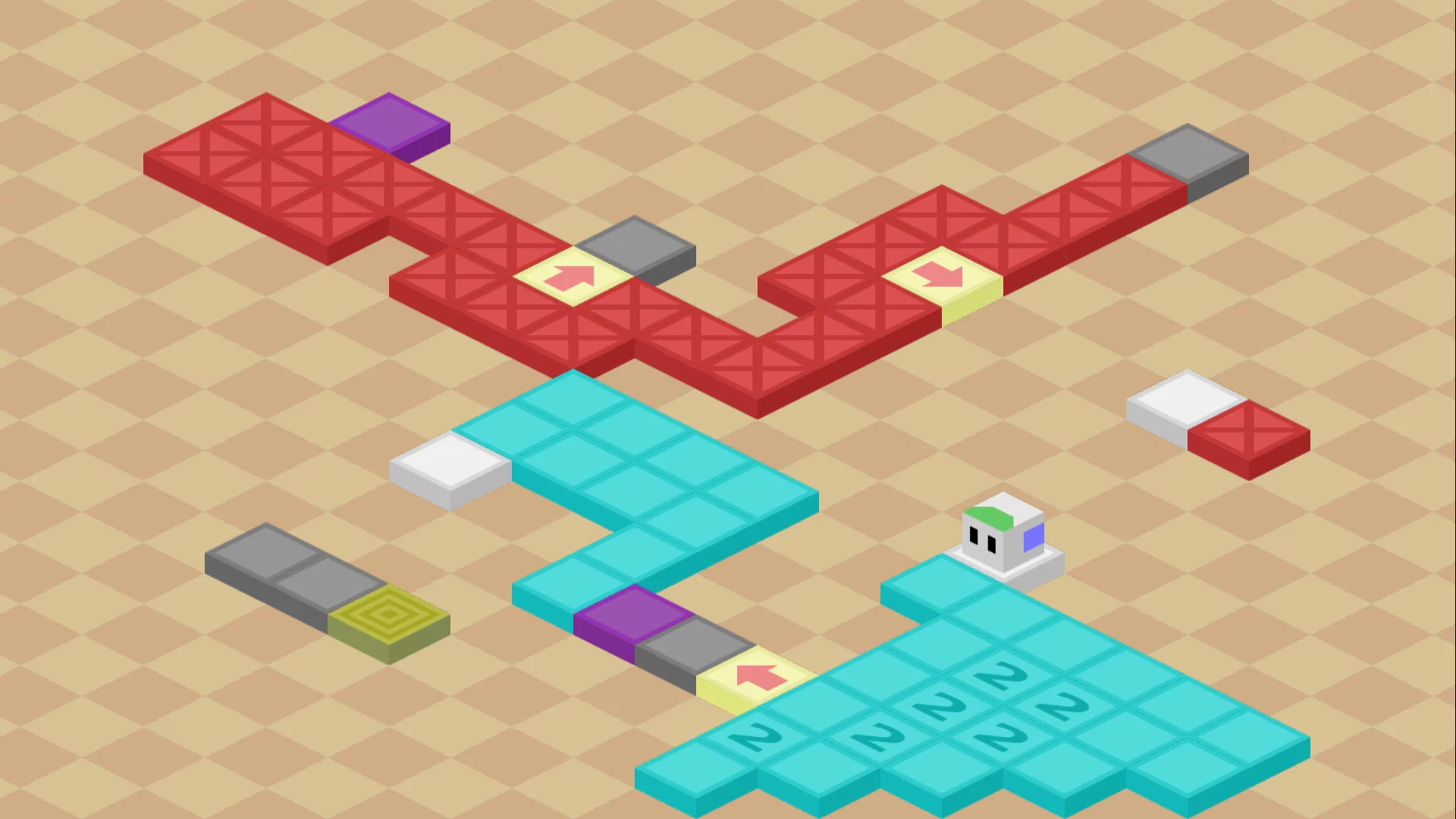 Изображение игры: Isotiles - Isometric Puzzle Game