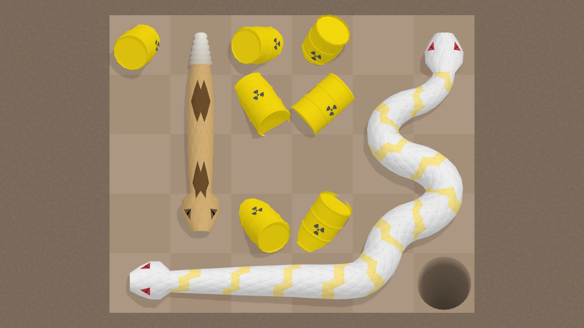 Изображение игры: A Snake's Tale