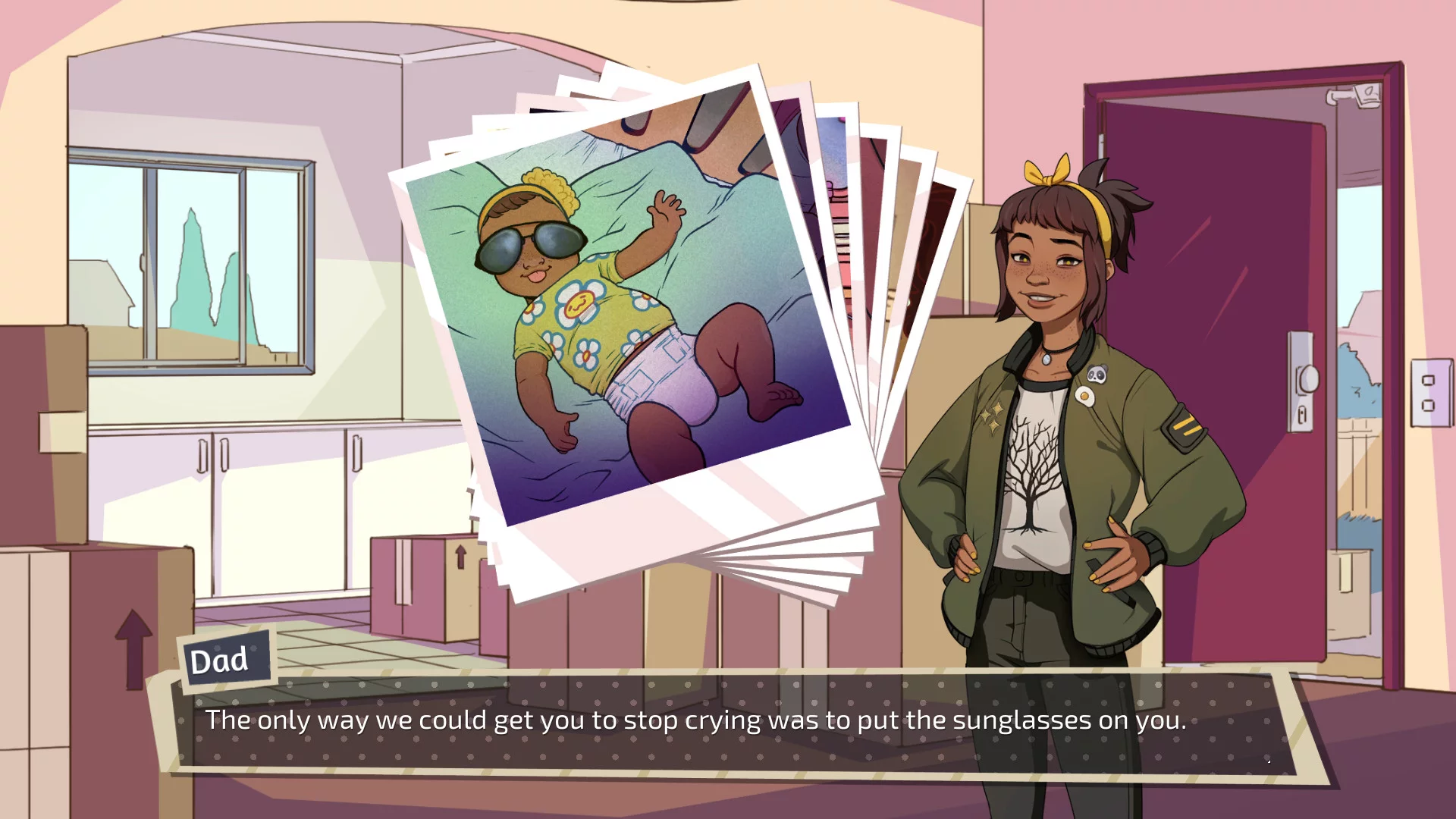Изображение игры: Dream Daddy: A Dad Dating Simulator