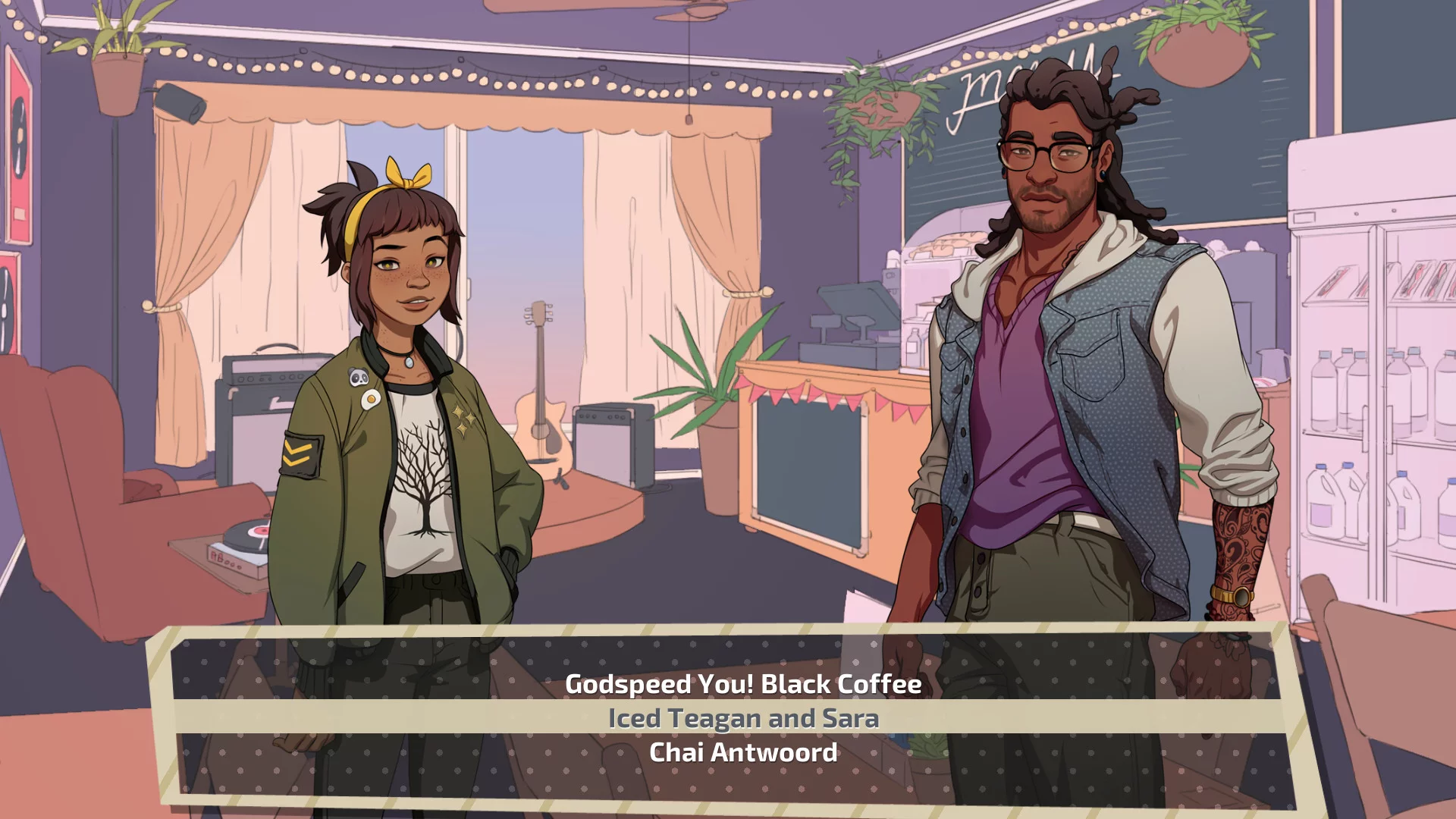 Изображение игры: Dream Daddy: A Dad Dating Simulator